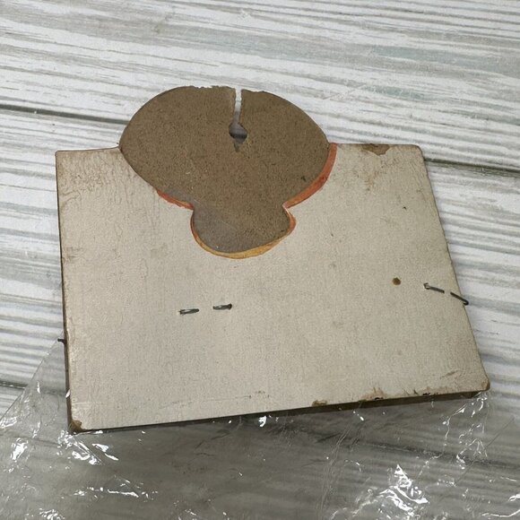 Honey Child Baby Girl Doll Plastic Brown Hair Blue Stripe Dress VTG Hong Kong 7" - Picture 5 of 10